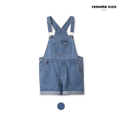 데님 롤업 오버롤 R2321Q252-T