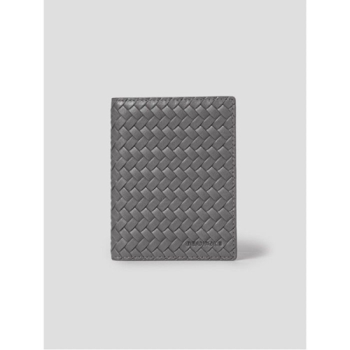 빈폴 ACC BE52A3M07H 프리미엄 가죽 메쉬 카드지갑 카키_이미지