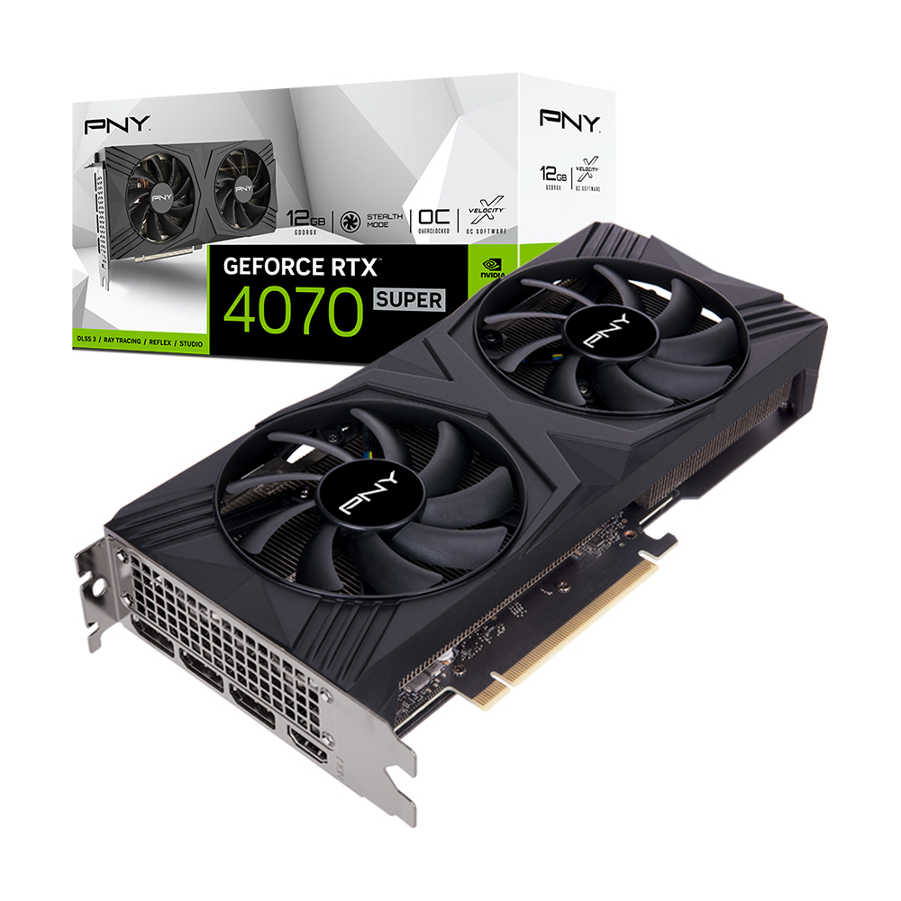 PNY 지포스 RTX 4070 SUPER VERTO OC D6X 12GB DF 제이씨현_이미지