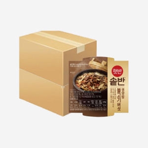 CJ제일제당 햇반 솥반 버섯영양밥 200g (24개)