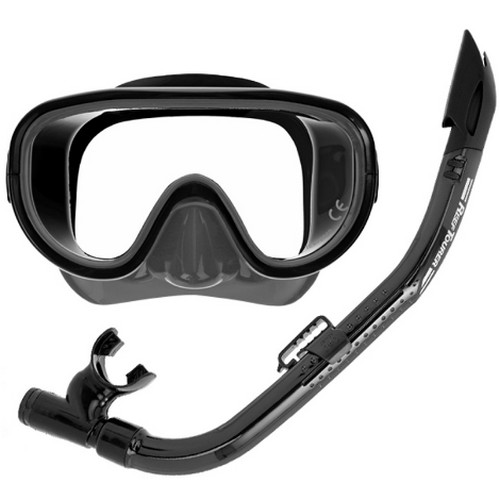 투사 리프투어러 프리미엄 스노클링 세트 RC-1117Q BKBK