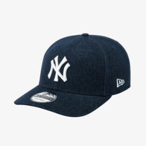 MLB 뉴욕 양키스 라이프 스타일 스트레치 스냅백 데님 블루_14881495