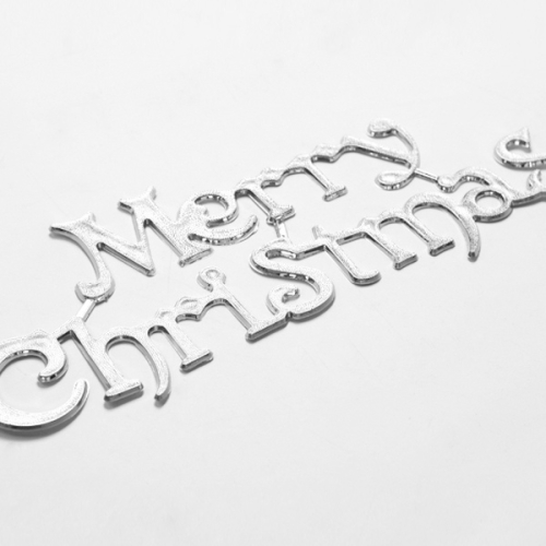 플라워트리 엠보글자실버