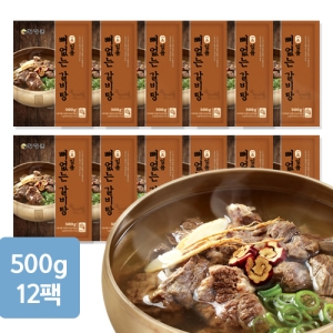 가우정푸드 황장군 일품 왕갈비탕 골드라벨 1kg (12개)_이미지