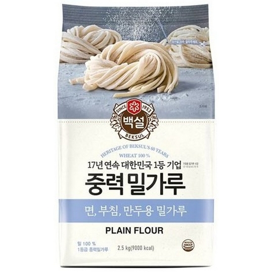 백설 중력 밀가루 2.5kg (1개)_이미지