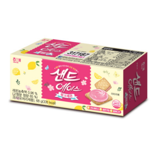 해태 샌드에이스 찐초코 68g 12개입