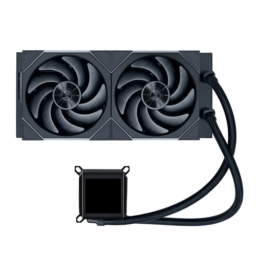 리안리 GALAHAD II LCD 280 UNI FAN TL Wireless (블랙)_이미지