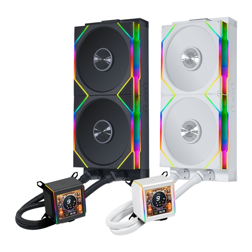 리안리 GALAHAD II LCD 280 UNI FAN TL Wireless (블랙)_이미지