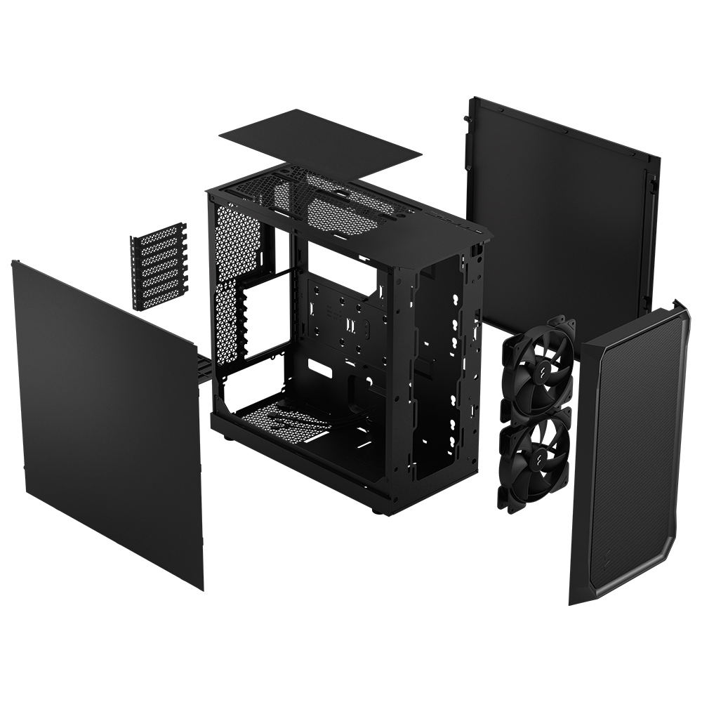 Fractal Design Focus 2 Solid (블랙)_이미지
