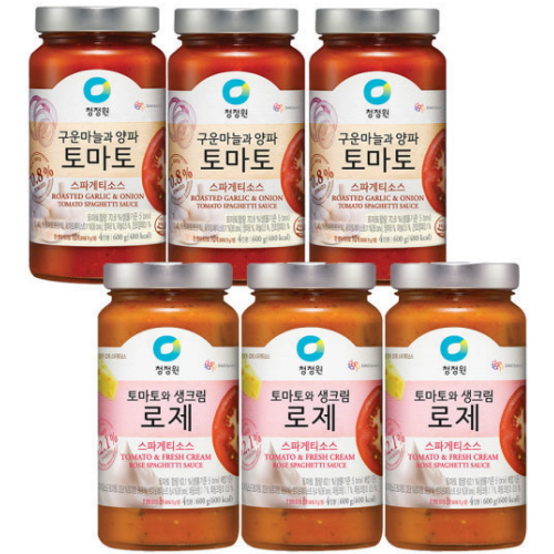 ��� û���� ���İԼҽ� �丶�� 600g x 3�� + ���� 600g x 3��
