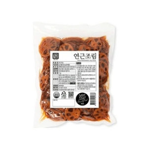 한성기업  한성 연근조림 1kg 반찬 장아찌