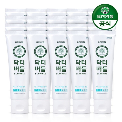 유한양행 닥터버들 구취케어 치약 100g (20개)_이미지