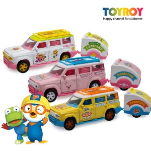 핑크퐁 루피 소형 캠핑 카라반 캠핑카 미니카