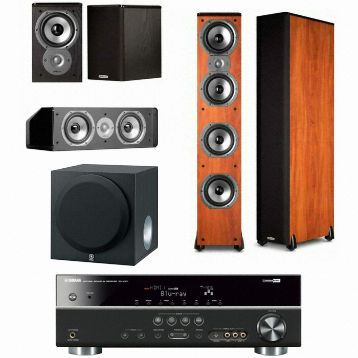 폴크오디오 TSi500 5.1채널 + 야마하 AV리시버 (RX-V371, YST-SW012)