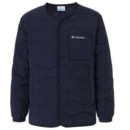 U넥 라이트 패딩 가디건 C43YMD303