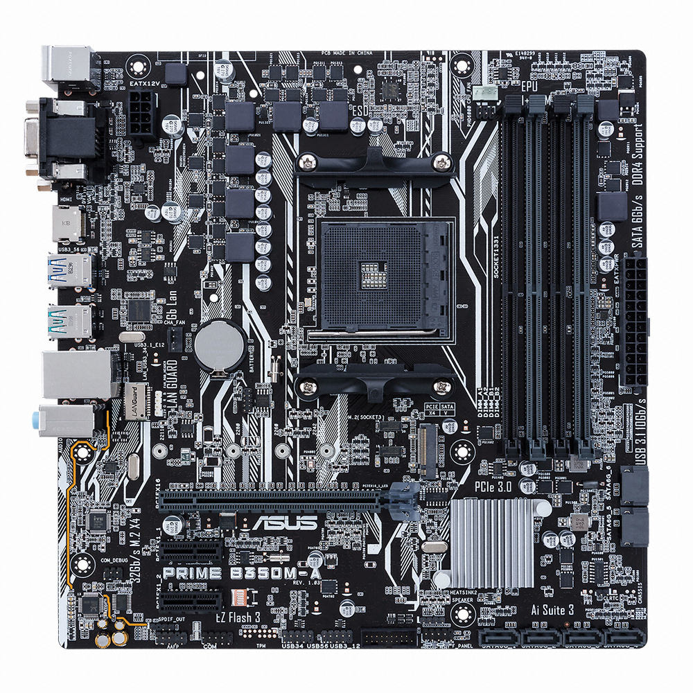 ASUS PRIME B350M-A ���̺���