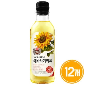 백설 해바라기유 500ml_이미지