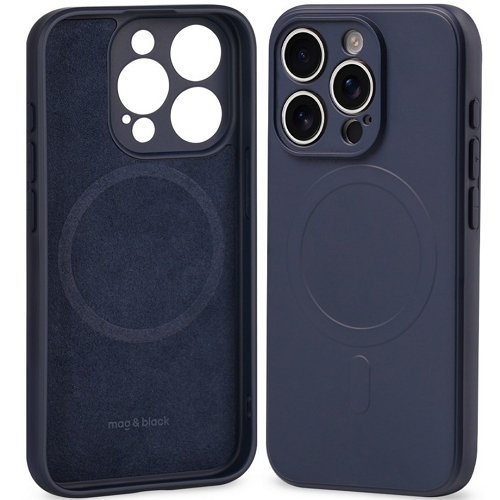 맥앤블랙 아이폰16 프로 맥스 루나소프트 맥세이프 2배 자력 실리콘 케이스