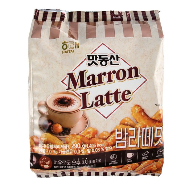 맛동산 밤라떼맛 232g