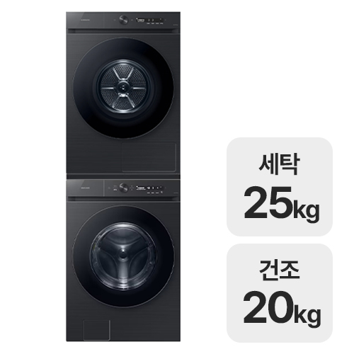 삼성전자 비스포크 AI WF25CB8895BV + DV20CB8890BV (일반설치)
