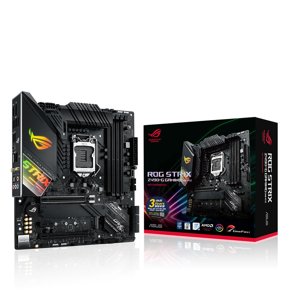 ASUS ROG STRIX Z490-G GAMING (Wi-Fi) 인텍앤컴퍼니
