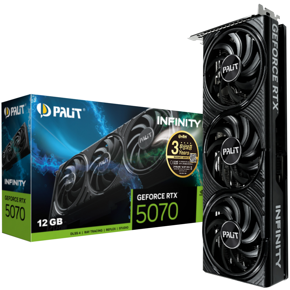 PALIT ������ RTX 5070 INFINITY 3 D7 12GB �̿���