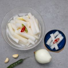 미담채 국내산 전라도 동치미 2kg_이미지