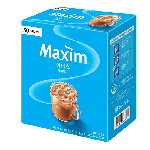 동서식품 맥심 아이스 커피믹스 스틱 50개입