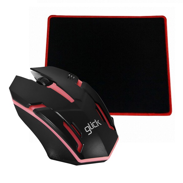 지클릭커 슈퍼히어로 CT170 게이밍 + SSG1R 마우스 패드 세트