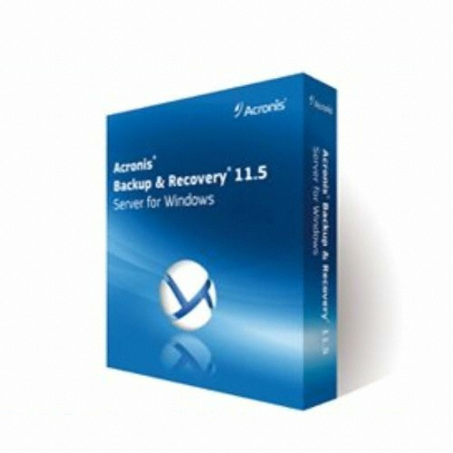 Acronis Backup & Recovery 11.5 Server for Windows (처음사용자용)_이미지