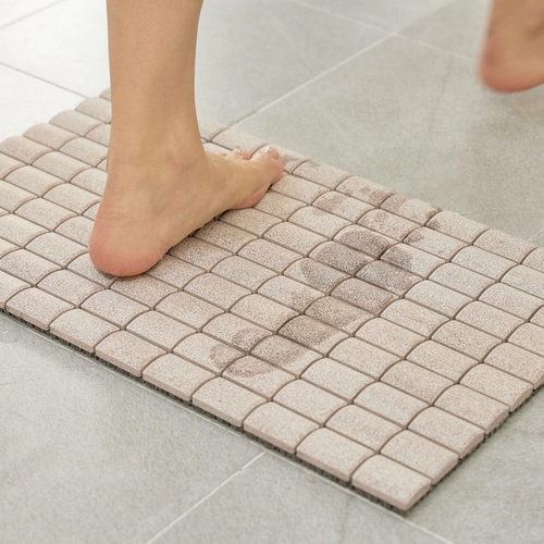 리프홈 아치형 모자익 규조토 발매트 네로우이미지입니다. 누르면 해당 게시물로 새창이동합니다.