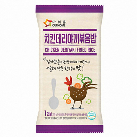 아워홈 치킨데리야끼볶음밥 250g (15개)_이미지