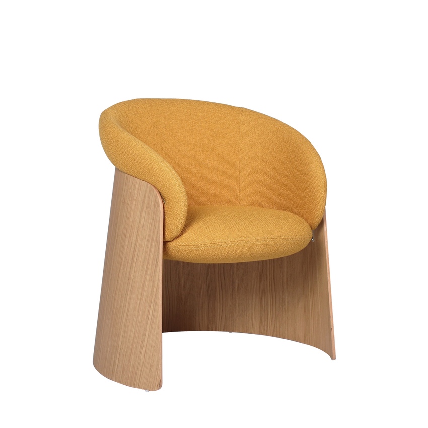 온다레타 진저 우드 암체어 1인용 GIN-A00-WC01