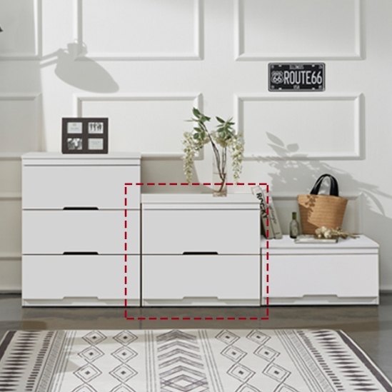 인오티 2단 서랍장 600