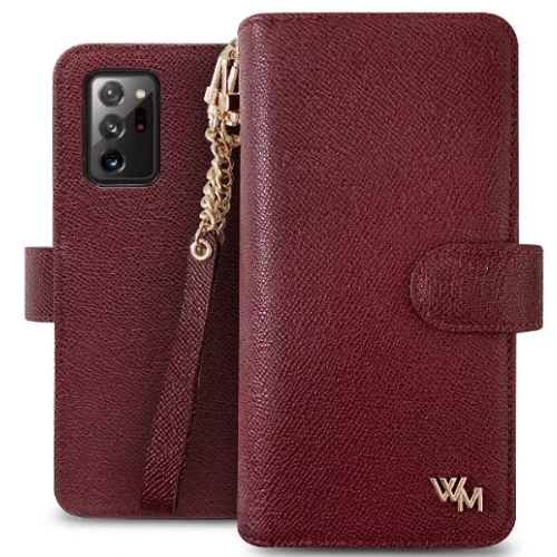 갤럭시S21 울트라 다나 천연가죽 지퍼 다이어리 케이스