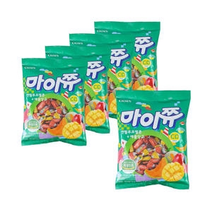 크라운제과 마이쮸 캔털루프 멜론+애플망고 284g (5개)