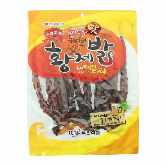 얼짱맛 키다리 황제발 조미오징어 다리 70g
