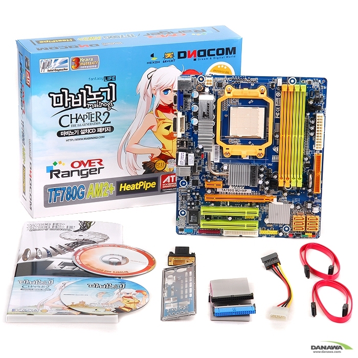 ��ص��� Ranger TF780G AM2+ Heat-pipe ������
