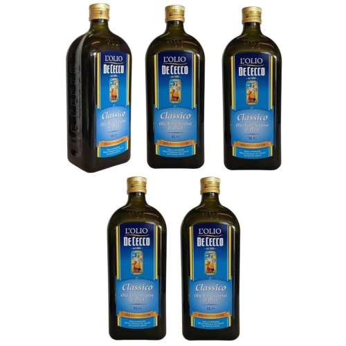 데체코 엑스트라버진 올리브유 1L (5개)_이미지