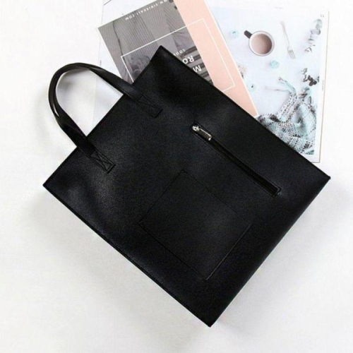 위니아 모던 감성 심플 깔끔한 토트 숄더 크로스백 미니 버킷 데일리 가방 WFM5UGN