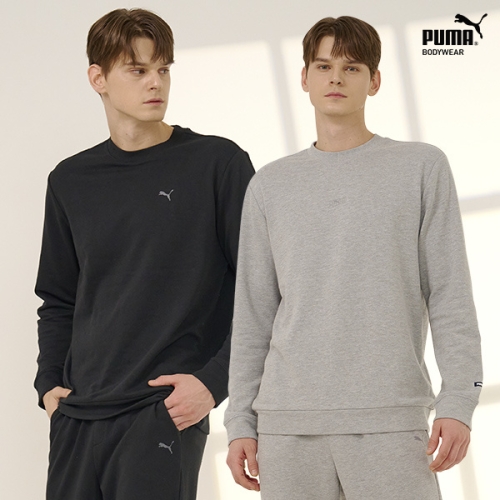 푸마바디웨어 남성 테리원단 홈웨어 셋업_이미지