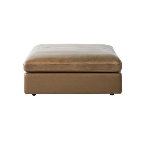 캄포 레더 천연가죽 스툴