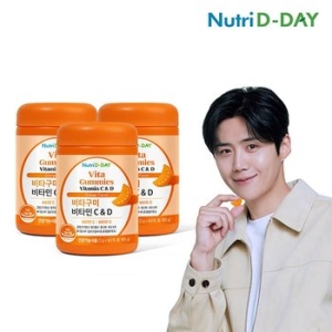  뉴트리디데이 비타구미 비타민 C&D 60구미 [3개]