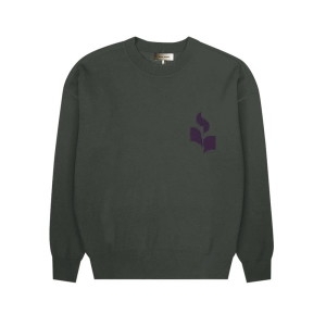  이자벨마랑 ISABEL MARANT 13주년 ATLEY 로고 니트 차콜 PU1803 22P059H