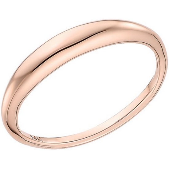 로이드 14K 오벌 볼륨 반지 LRS21143G_이미지