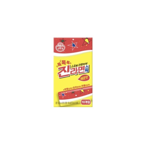 오뚜기 톡톡톡 진라면 스틱 매운맛 50g(5gx10입) (12개)_이미지