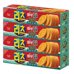 동서식품 리츠 크래커 바삭김 73g (4개)_이미지