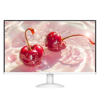 알파스캔 <b>AOC</b> 27B30H3 화이트 4면 보더리스 IPS 120 시력보호 무결점