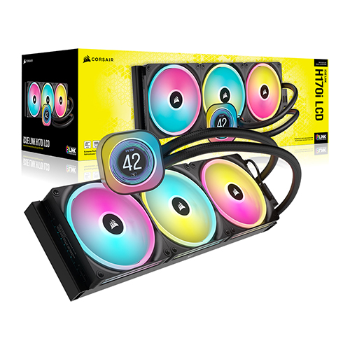 CORSAIR iCUE LINK H170i LCD AIO_이미지
