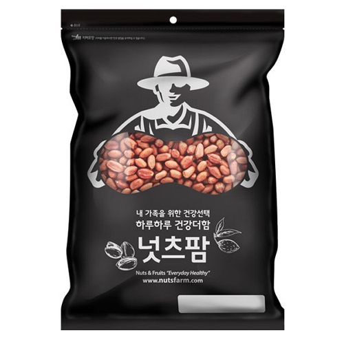 넛츠팜 볶음땅콩 800g (4개)